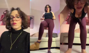 Karolin Fişekçi – İmparatorlara Bordo Scrunch Tayt ile – 26.01.2026